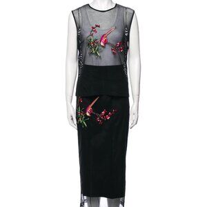 D&G vintage lace pattern skirt set, size 12